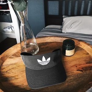 Grey Adidas Mesh Visor